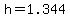 +h+=+1.344+