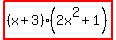 +highlight%28%28x%2B3%29%282x%5E2+%2B+1%29%29+