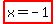 +highlight%28x=-1%29+
