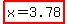 +highlight%28x=3.78%29