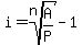 +i=root%28n%2CA%2FP%29-1