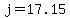 +j+=+17.15+