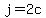 +j+=+2c+
