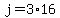 +j+=+3%2A16+