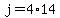 +j+=+4%2A14+