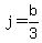 +j+=+b%2F3+