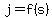 +j+=+f%28s%29+