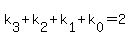 +k%5B3%5D++%2B+k%5B2%5D+%2B+k%5B1%5D+%2B+k%5B0%5D+=+2+