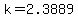 +k+=+2.3889+