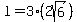 +l=3%282sqrt%286%29%29+