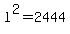+l%5E2+=+2444+