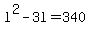 +l%5E2+-+3l+=+340+