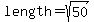 +length+=+sqrt%2850%29+