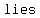 +lies