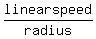 +linear+speed%2Fradius