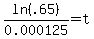 +ln%28.65%29%2F0.000125+=+t+