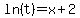 +ln%28t%29=x%2B2+