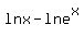 +ln+x+-+ln+e%5Ex+