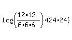 +log%28%28%2812%2A12%29%2F%286%2A6%2A6%29%29%2824%2A24%29%29