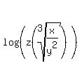 +log%28%28z%28root%283%2Cx%2Fy%5E2%29%29%29%29
