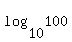 +log%28+10%2C+100+%29+