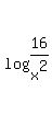 +log%28+16%2Fx%5E2+%29+
