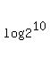 +log%28+2%5E10+%29+