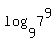 +log%28+9%2C+7%5E9+%29+