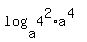 +log%28+a%2C+4%5E2%2Aa%5E%284%29+%29+