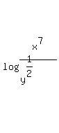 +log%28+x%5E7+%2F+%28y%5E%281%2F2%29%29+%29+
