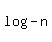 +log%28-n%29+