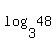 +log%283%2C48%29+