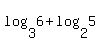 +log%283%2C6%29%2B+log%282%2C5%29+