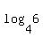 +log%284%2C6%29