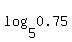 +log%285%2C+0.75%29