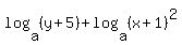 +log%28a%2C%28y%2B5%29%29%2Blog%28a%2C%28x%2B1%29%5E2%29