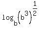 +log%28b%2C%28b%5E3%29%5E%281%2F2%29%29+