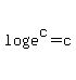 +log%28e%5Ec%29+=+c+