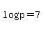 +log%28p%29+=+7+