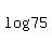 +log+%2875%29+