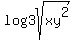+log+3sqrt%28xy%5E2%29+