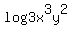 +log+3x%5E3y%5E2+