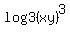 +log3%28xy%29%5E3+