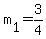 +m%5B1%5D+=+3%2F4+