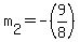 +m%5B2%5D+=+-%289%2F8%29+