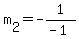 +m%5B2%5D+=+-1%2F%28-1%29+