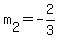 +m%5B2%5D+=+-2%2F3+