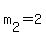 +m%5B2%5D+=+2+