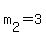 +m%5B2%5D+=+3+