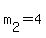 +m%5B2%5D+=+4+